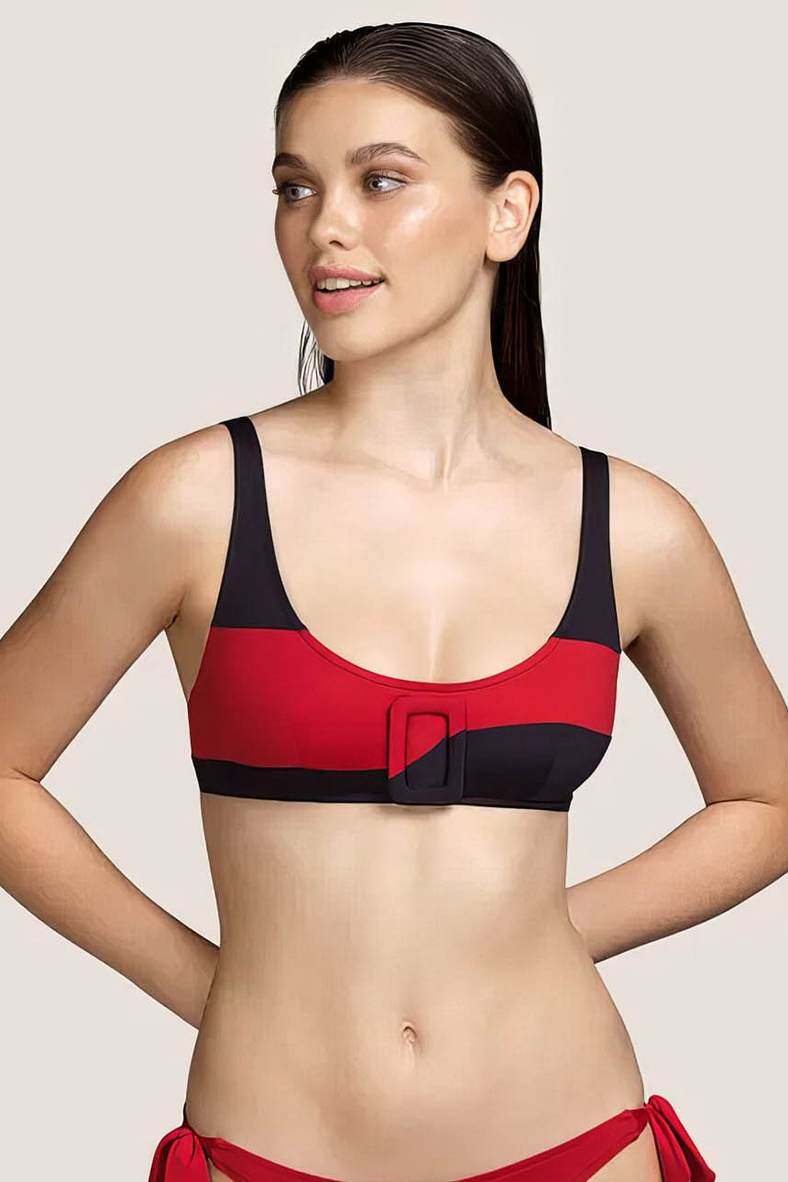 Swimsuit top with soft cup, code 92484, art 3410723