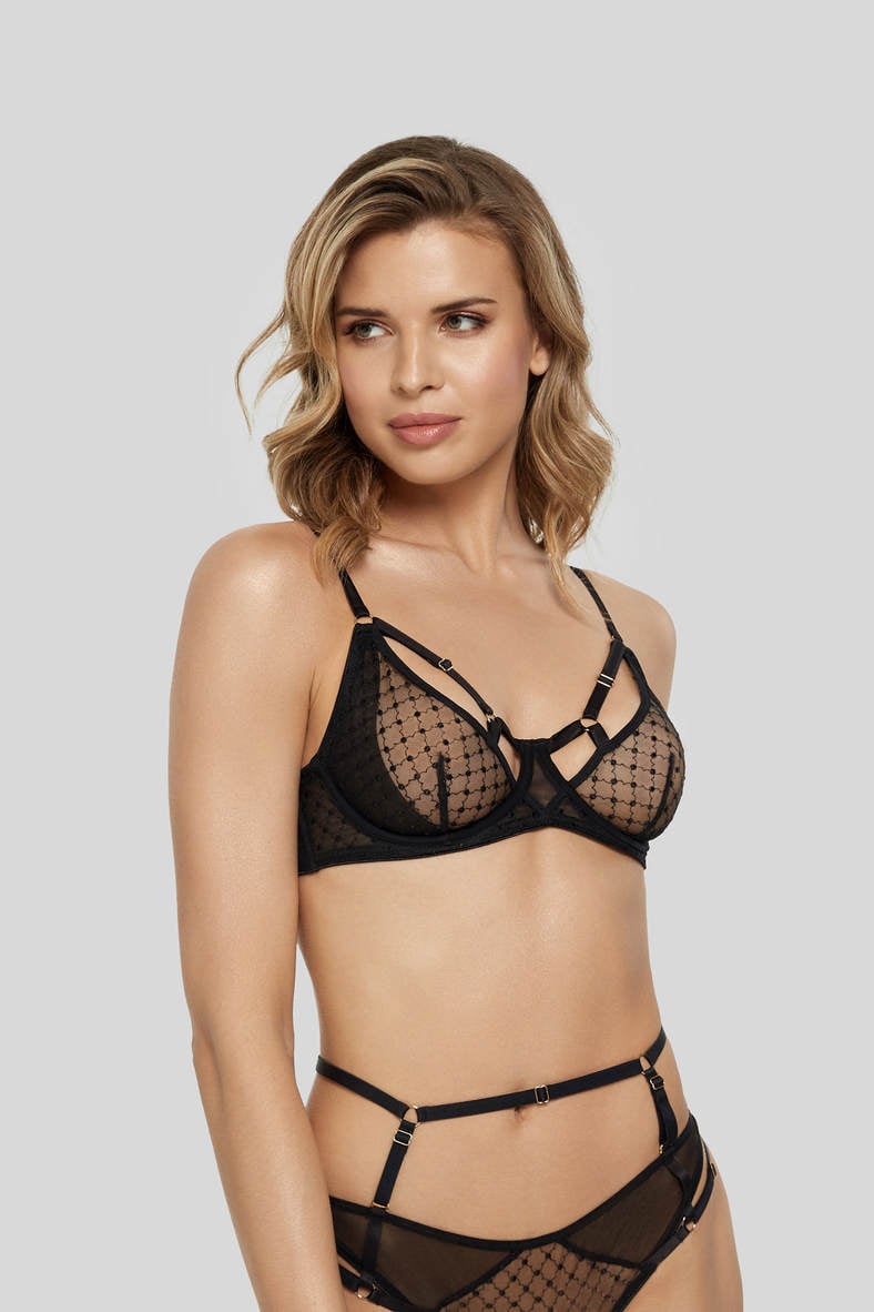 Bra with soft cup, code 92638, art W23-0511-DCS-LY