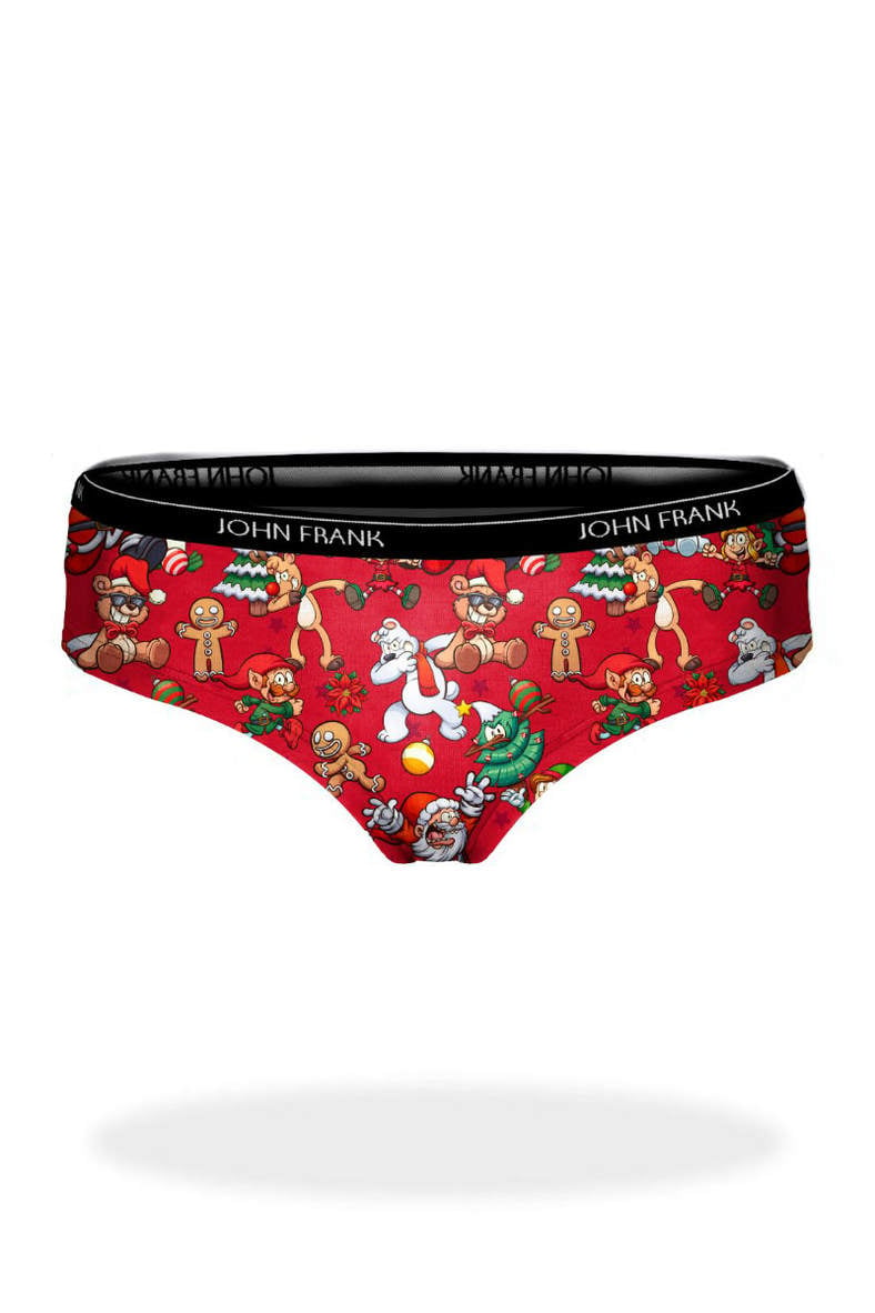 Brazilian panties, code 92804, art WJFD-H52-CH-RED PARTY
