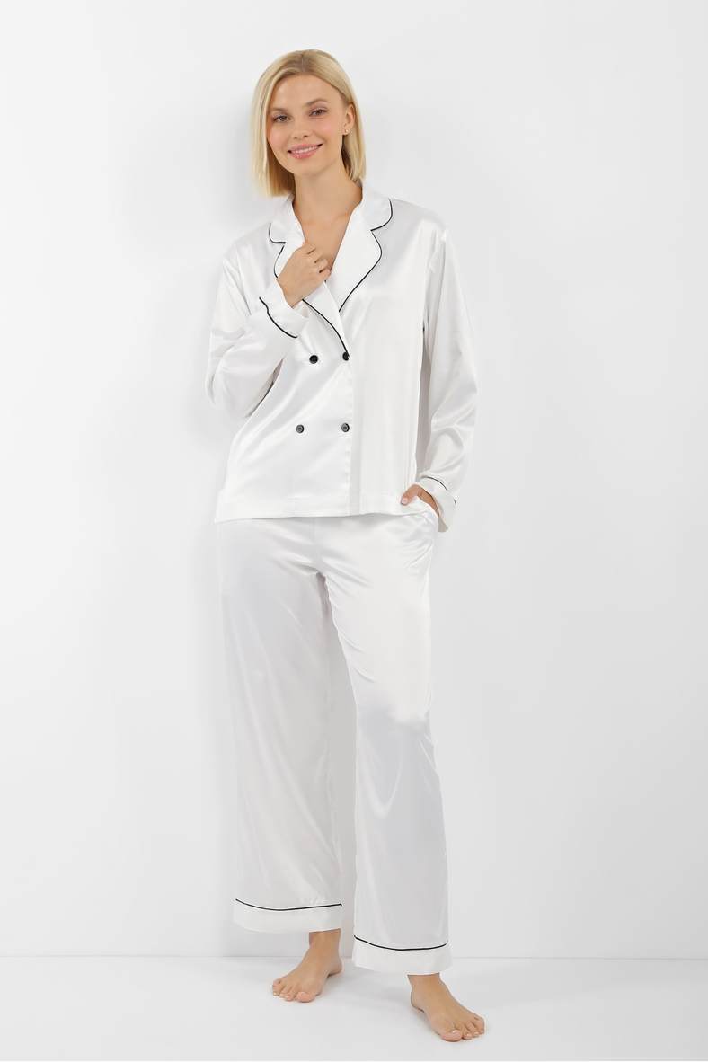 Комплект: блуза и брюки, код 93403, арт Sil-027