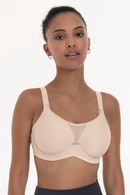 Sports bra with soft cup