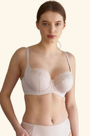 Bra with soft cup