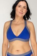 Swimsuit top with soft cup