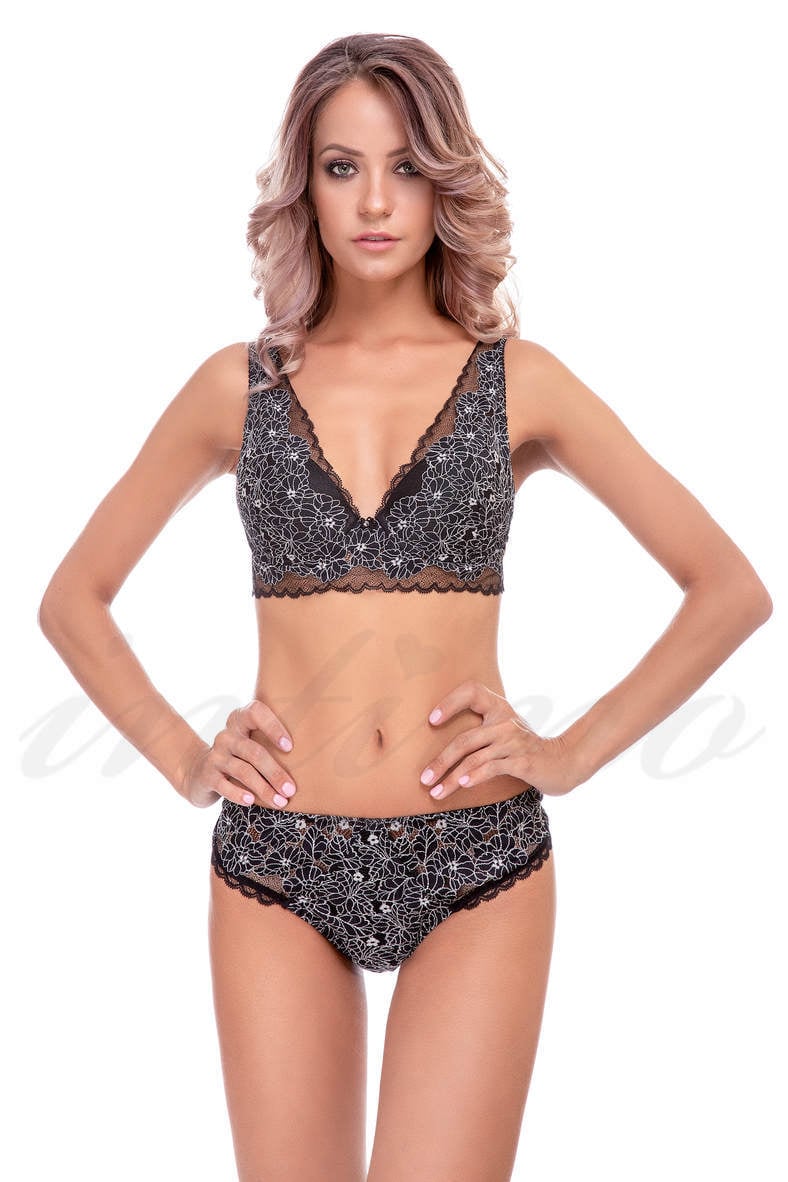 Lingerie set: push up bra and Brazilian panties, code 53113, art M8610-M8510