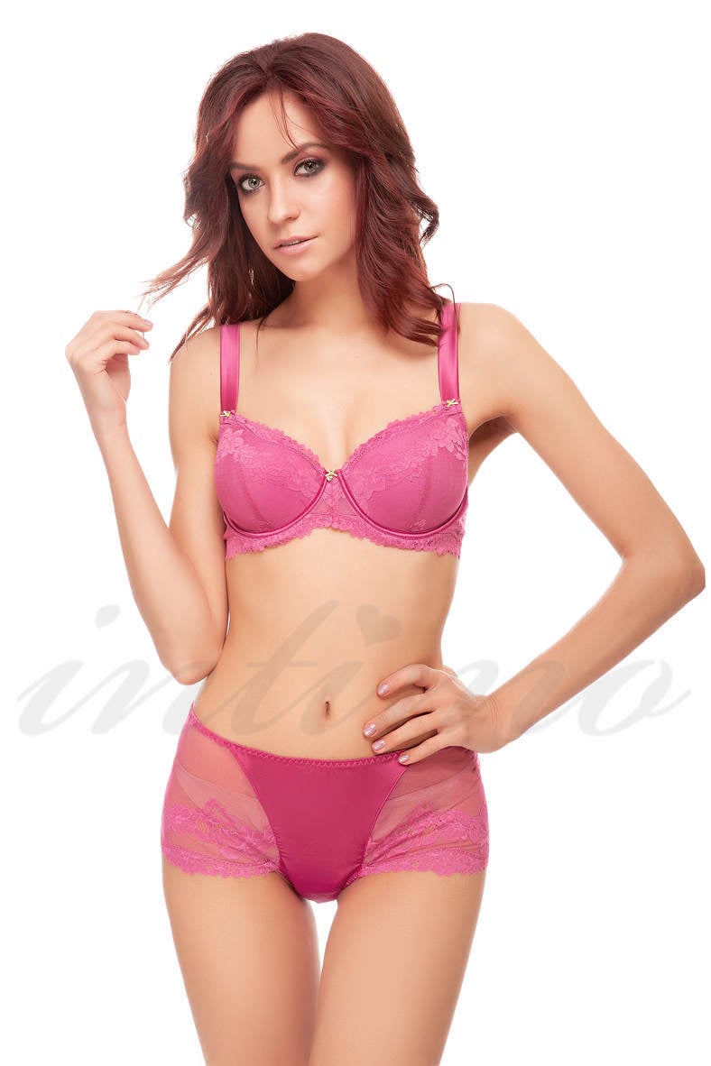 Underwear: bra with a cup compacted and panties shorts, code 54024, art M8408-M8708