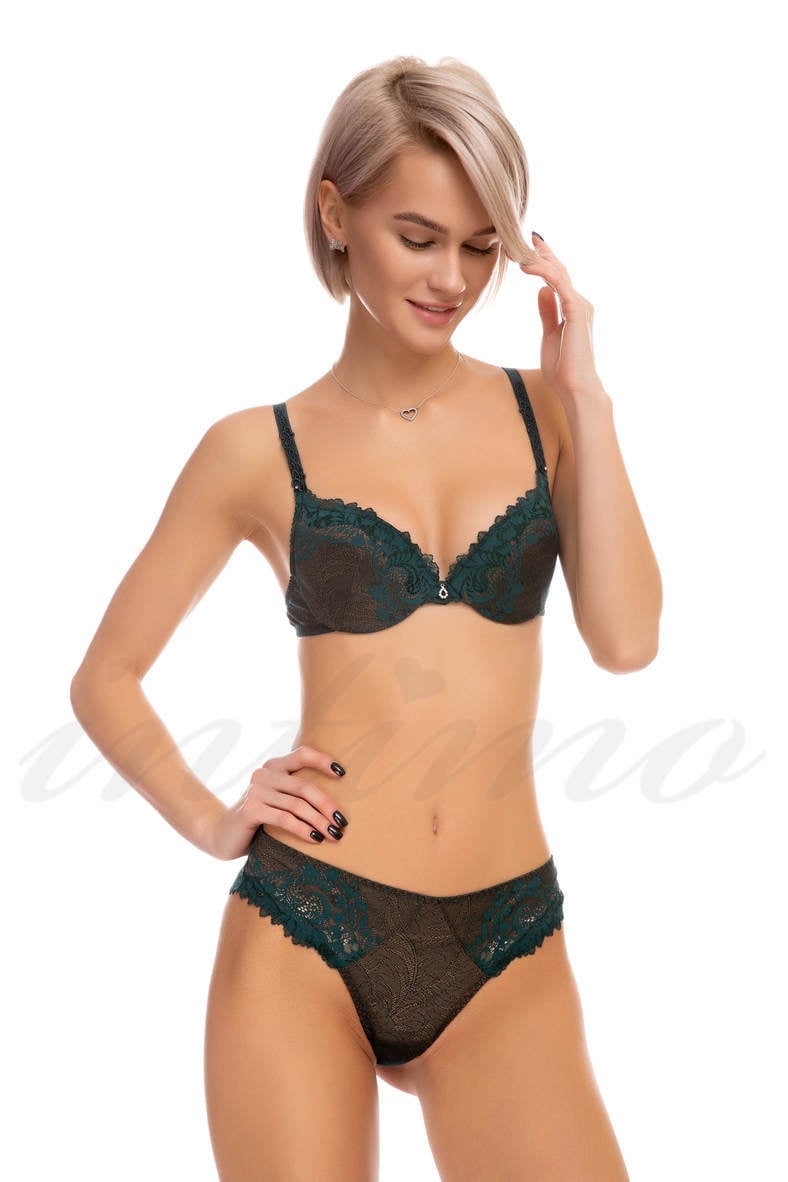 Lingerie set: push up bra and Brazilian panties, code 57133, art M9119-M9519