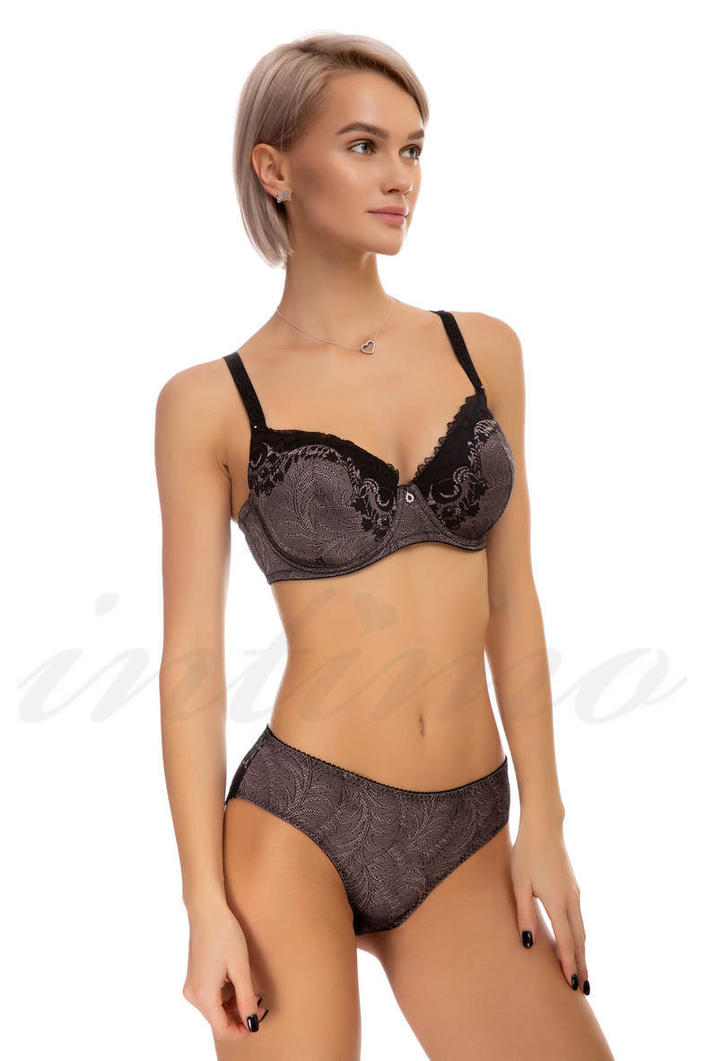 Set of underwear: bra with a cup compacted and panties slip, code 57136, art M9419-M9219