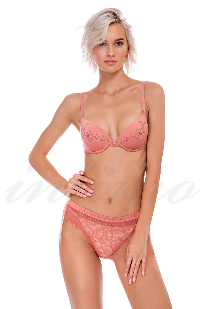 Lingerie set: push up bra and Brazilian panties, code 57764, art M9117-M9517