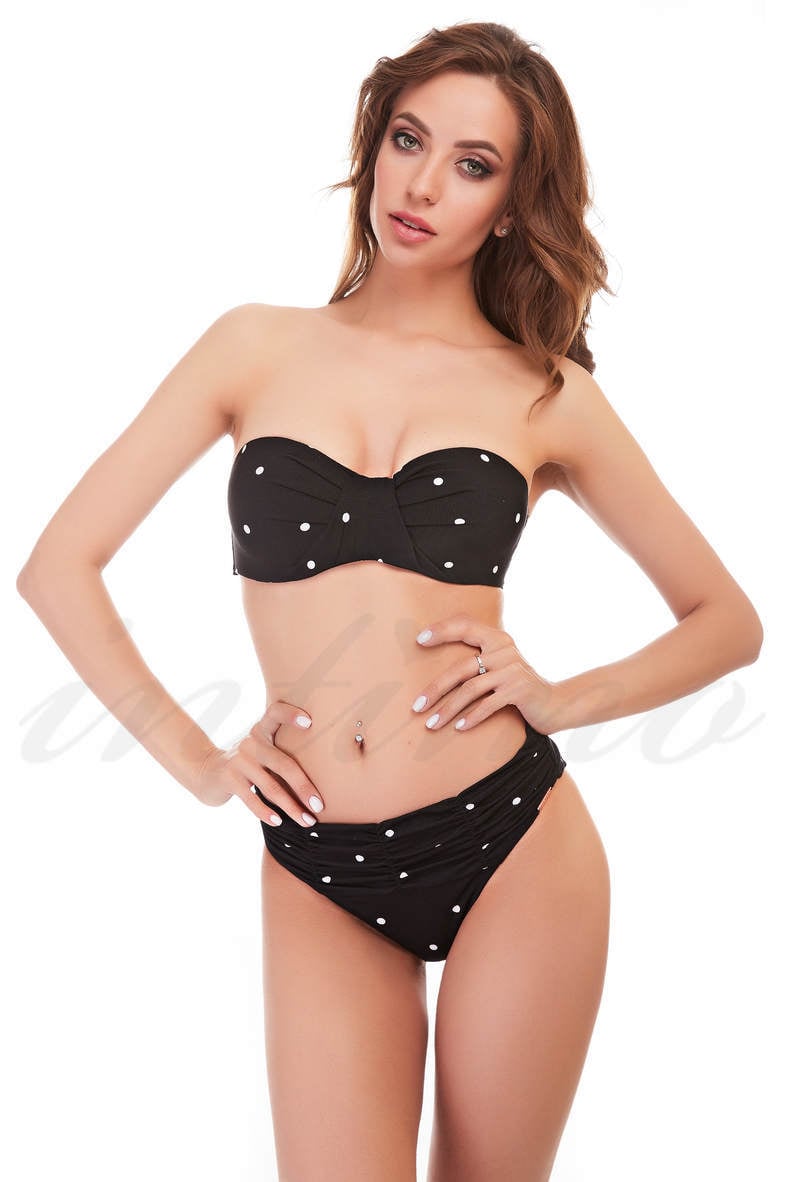 Swimsuit with a cup compacted, melt slip, code 58672, art 81293