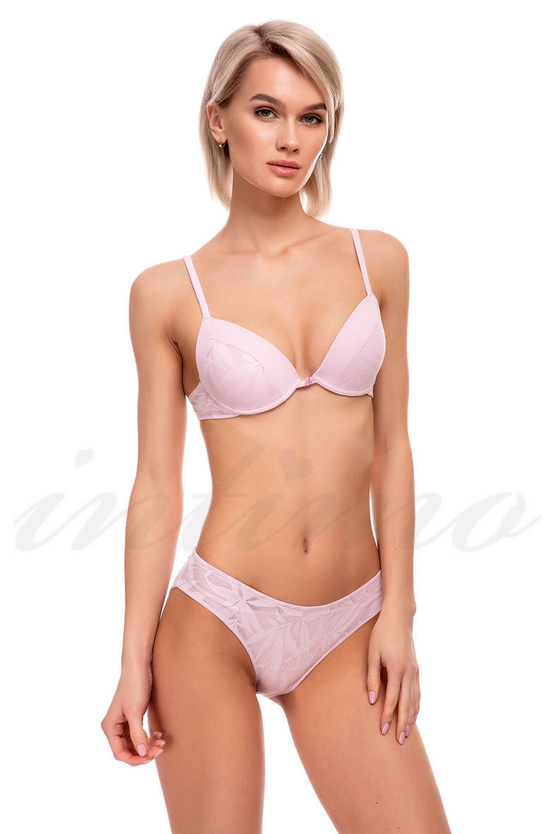 Lingerie set: push up bra and Brazilian panties, code 60303, art Lea0448