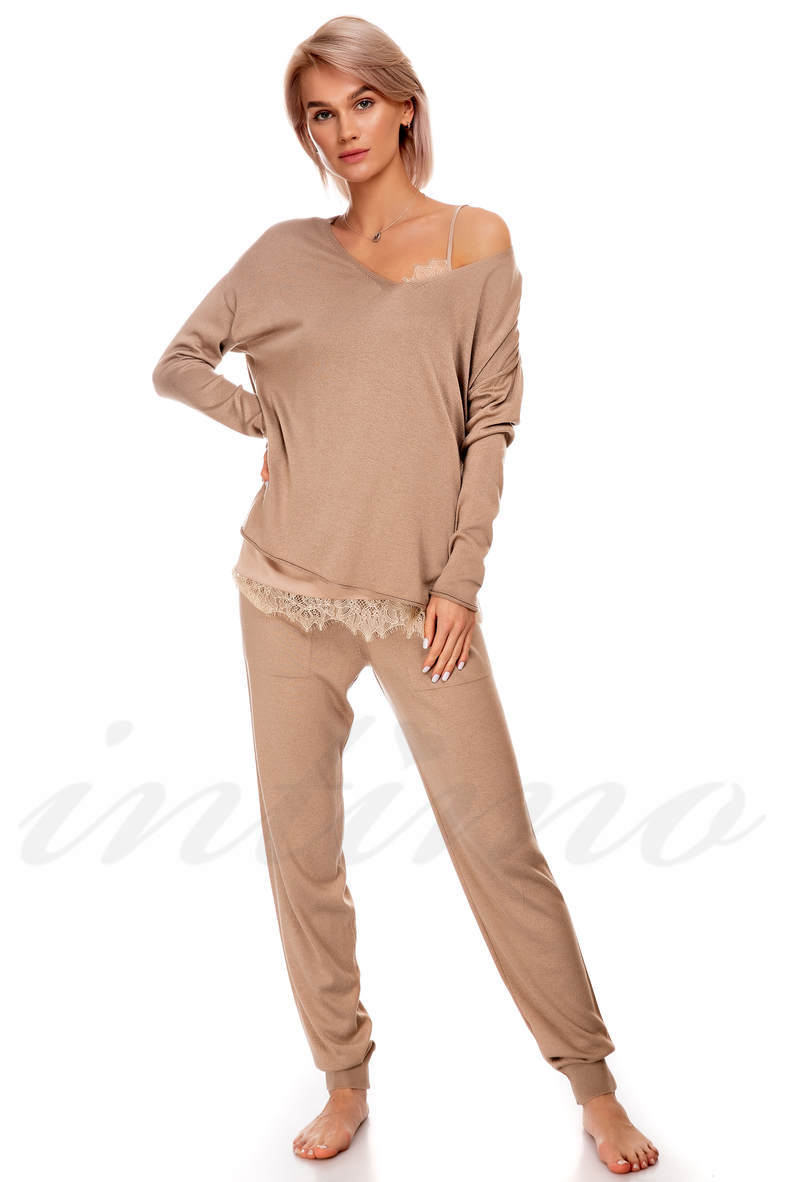 Комплект: пуловер, топ и брюки, код 61732, арт GV-10007