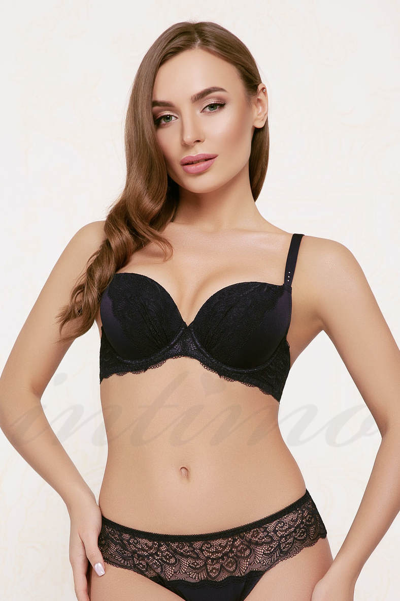 Bra with a compacted cup, code 64581, art 7025-011