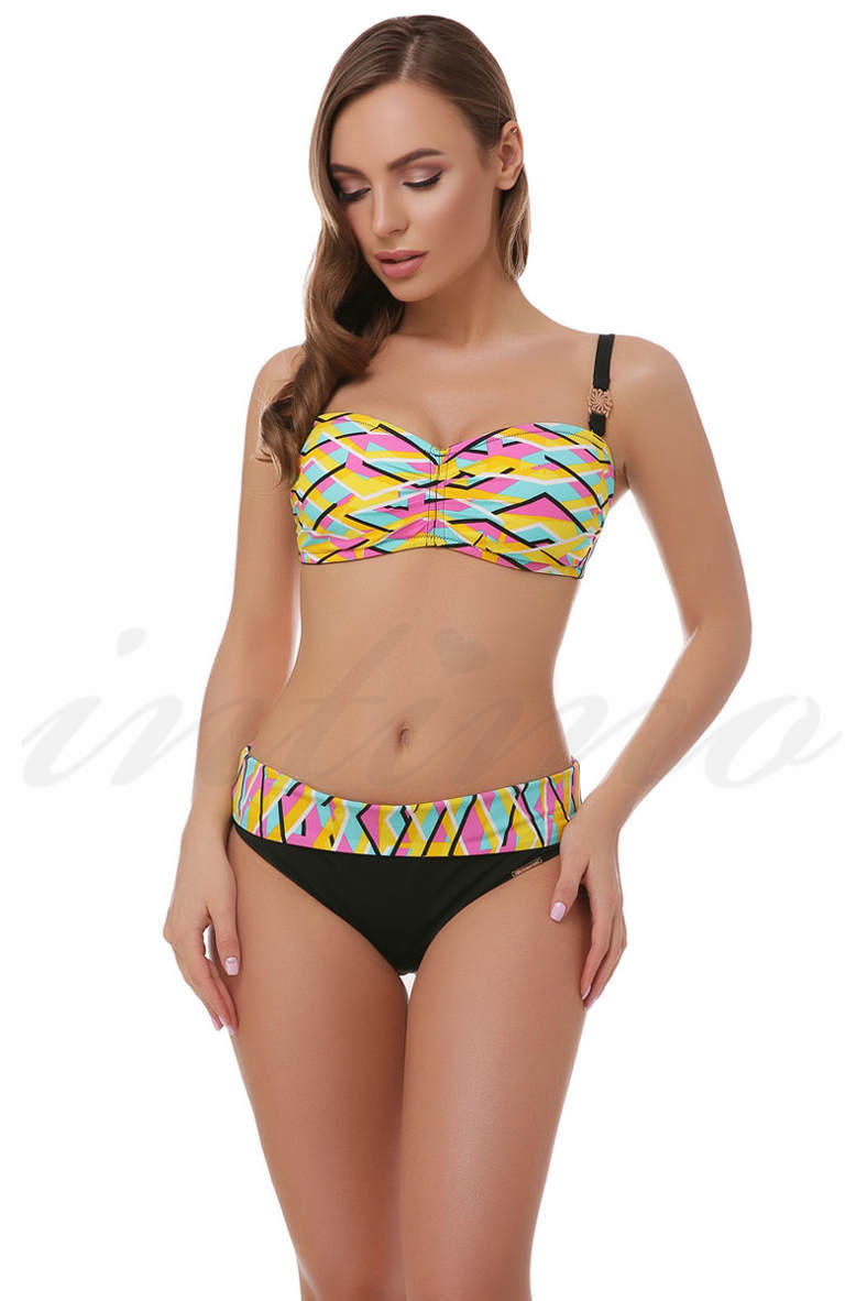 Swimsuit with a compacted cup, slip melting, code 64951, art 980-047/980-237