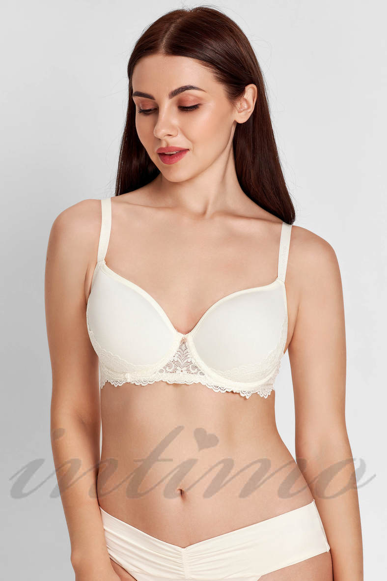 Bra with a compacted cup, code 65543, art 8057-017