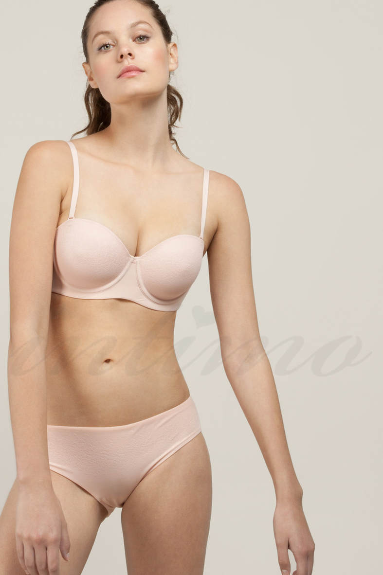 Bra with a compacted cup, code 67075, art 357
