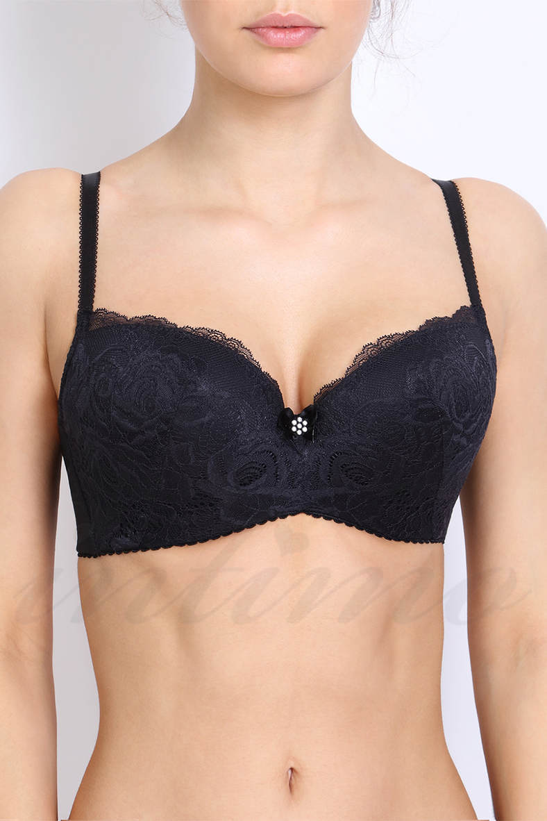 Bra with a compacted cup, code 67768, art 587-437