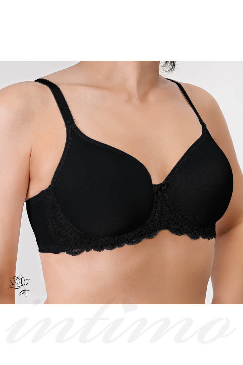 Bra with a compacted cup, code 69112, art 1069
