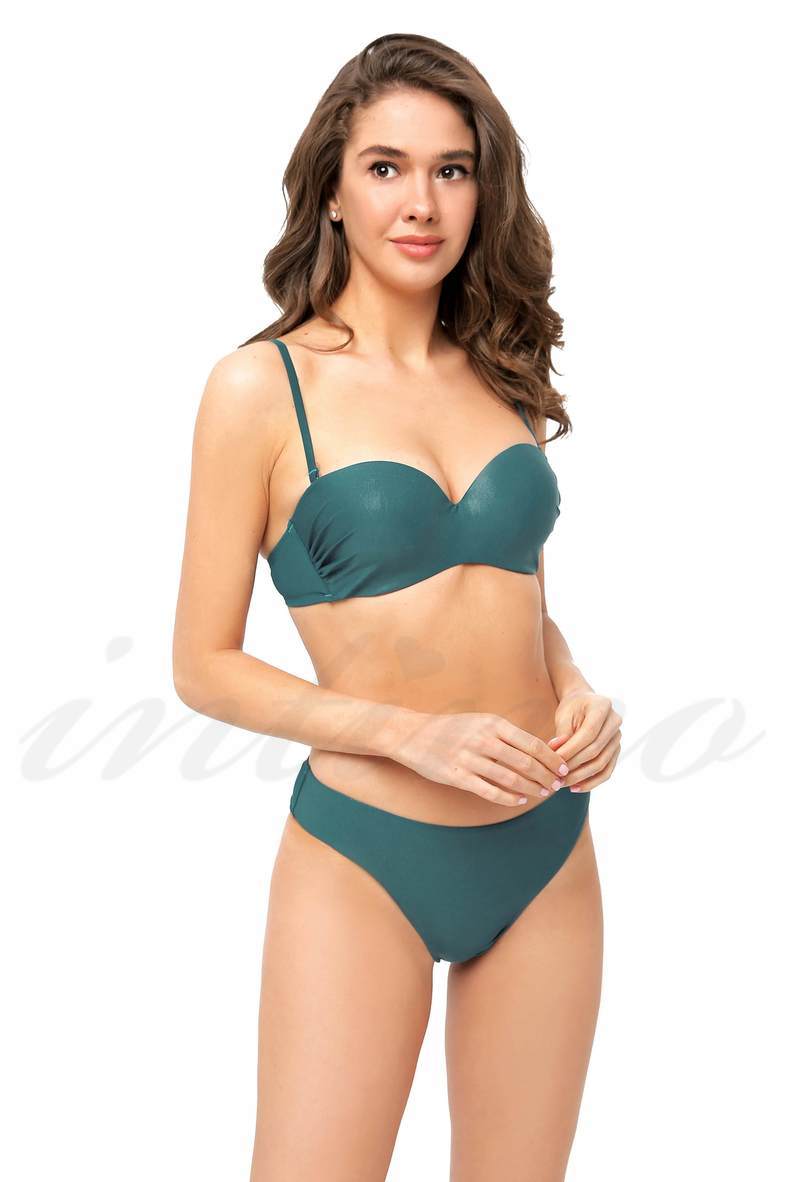 Swimsuit with a compacted cup, Brazilian trunks, code 71545, art 914-007/914-222