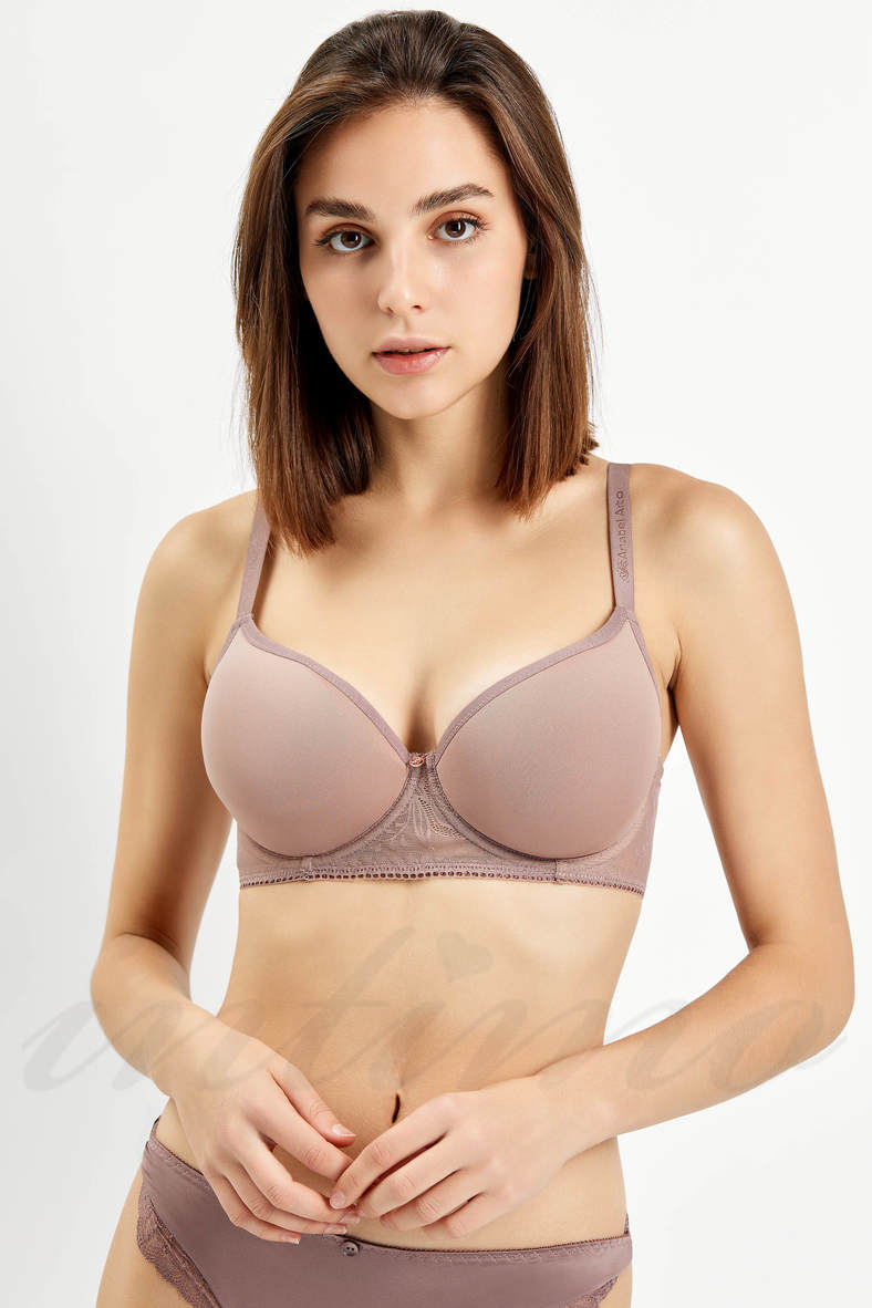 Bra with a compacted cup, code 72992, art 8156-017