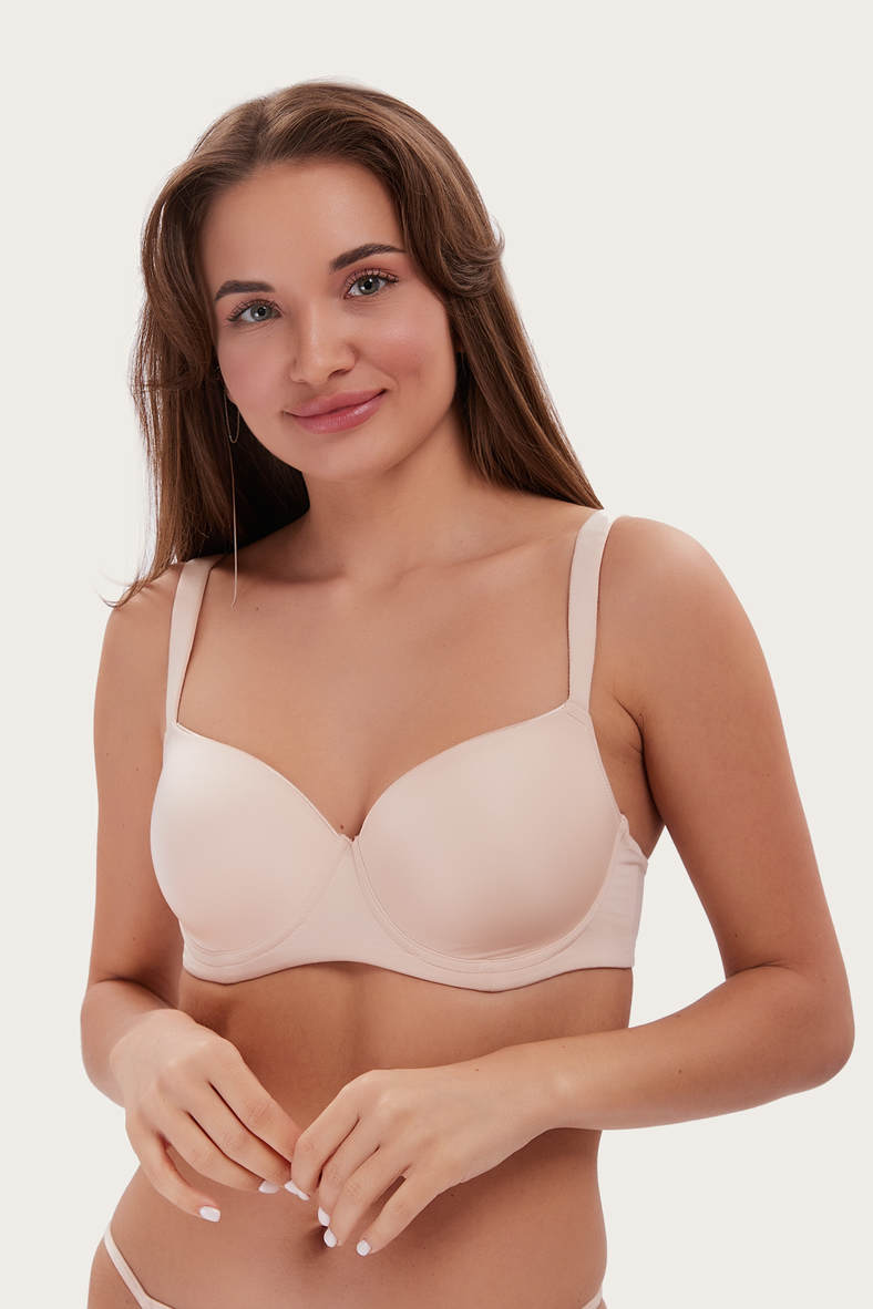 Bra with a compacted cup, code 74588, art 2552