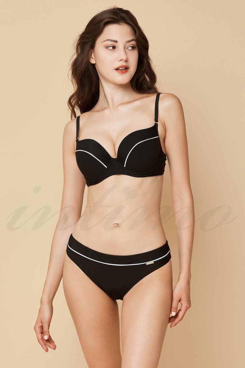 Swimsuit with padded cup, slip-on trunks (Swimwear), code 76609, art 400-011/400-232