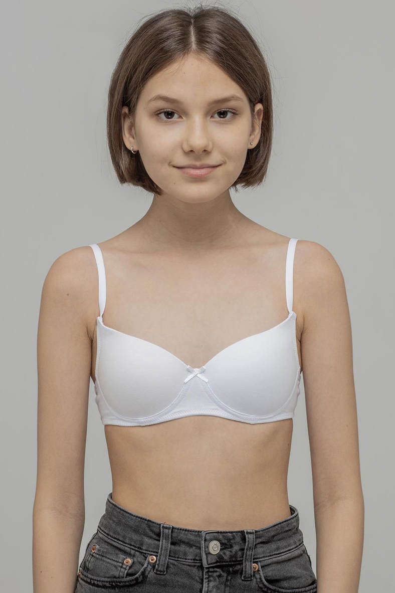 Teenage bra with padded cup, code 77532, art TBM 120
