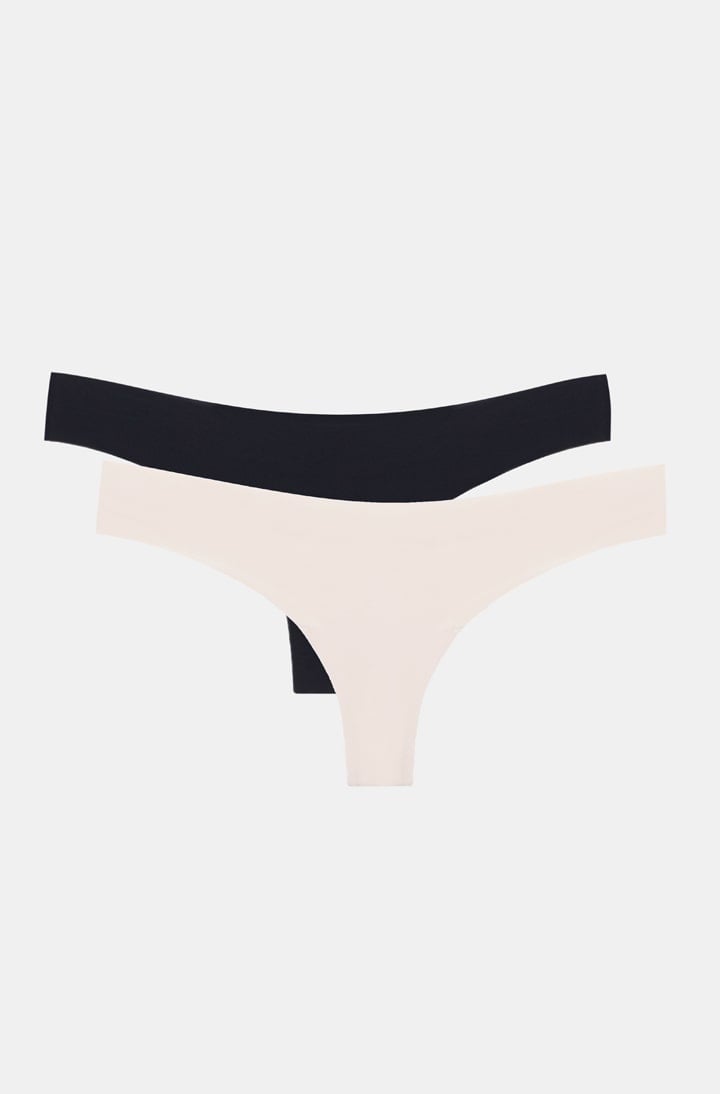 Thong panties, 2 pieces, code 90961, art 143 M INVISIBLE ( в упаковке 2 шт. цена за комплект)