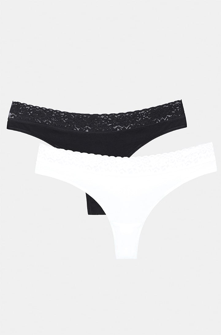 Thong panties, 2 pieces, code 91058, art 151 C (в упаковке 2 шт. цена за комплект)