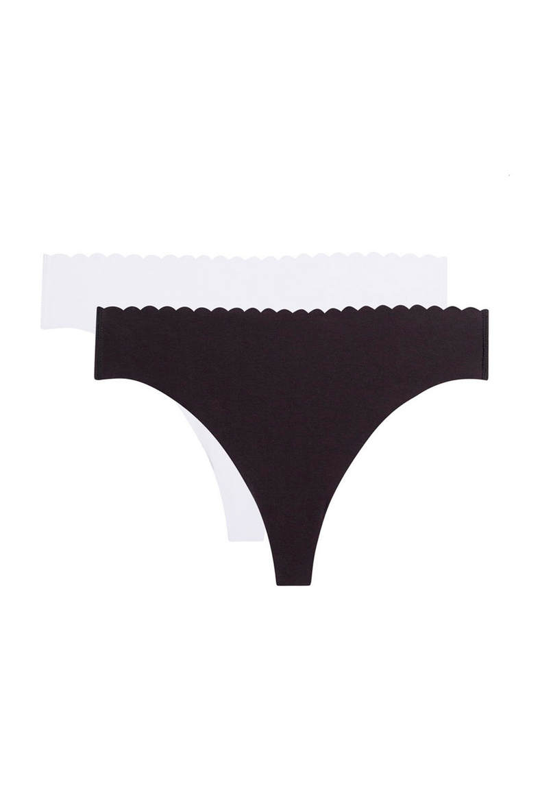 Thong panties, 2 pieces, code 95208, art D0A6M